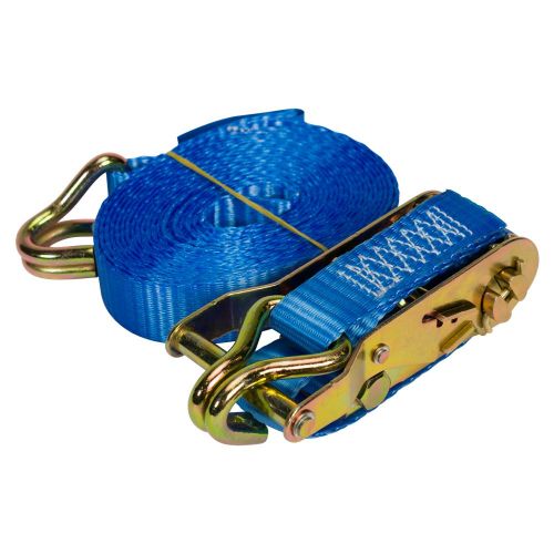 Konvox Spanband 25mm ratel 909 haak 1002 5m 750 daN Blauw zakje