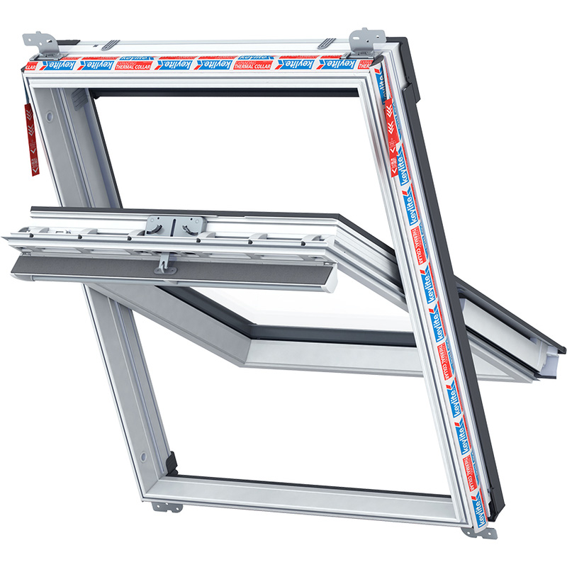 Keylite dakraam PCP 07XS T kunststof 94x55cm