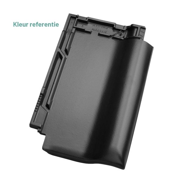 Alegra 12 doorvoerset 125mm vulkaanzwart edel engobe