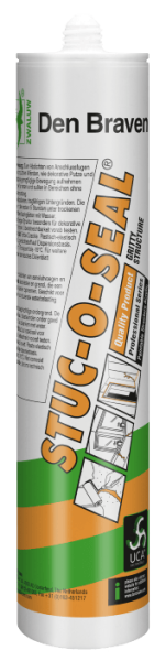 Zwaluw Stuc O Seal wit koker 310 ml  