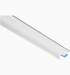 Do leidinglijst 12x7 2m zelfklevend wit