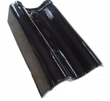 Monier De Nieuwe Hollander V gitzwart gevelpan links