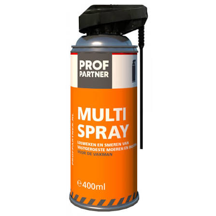 ProfPartner Multi Spray bus 400ml met cobra cap 12 bus/doos