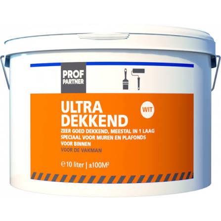 Profpartner Ultradekkend wit 10 ltr