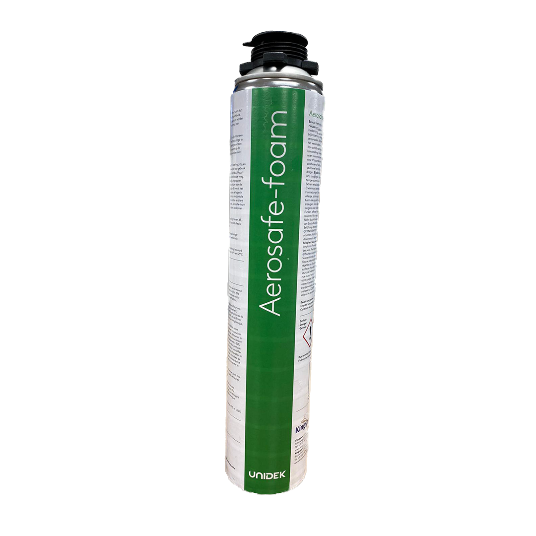 Unidek Montageschuim Aerosafe-foam. bus 880 ml