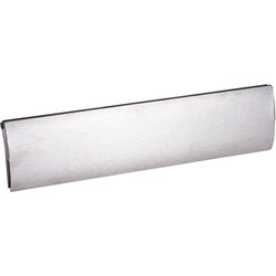 Ellen brievenbus tochtafsl.inox met klep