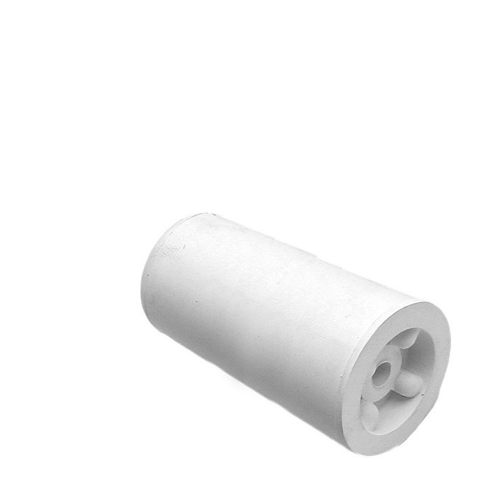 Deurbuffer 75x38mm wit rubber