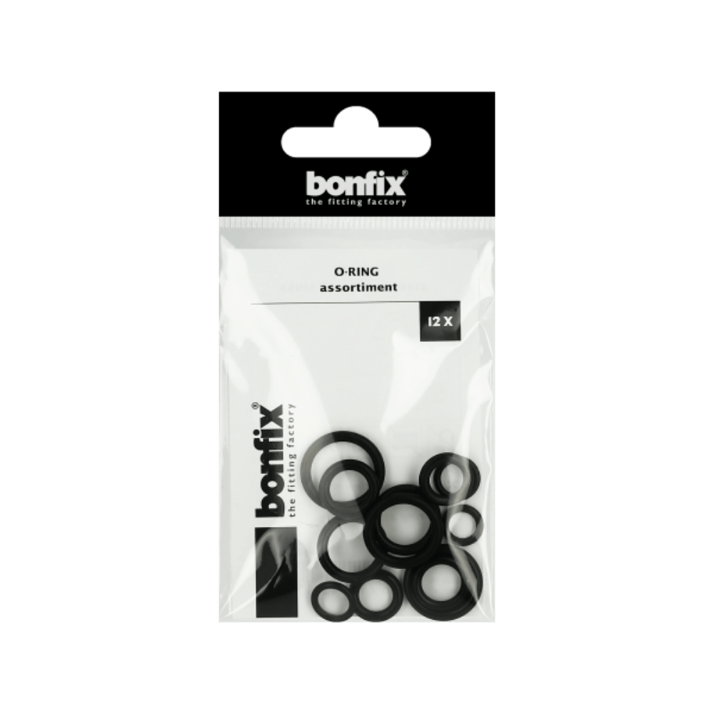 BONFIX O ring assortiment zak 12 st  