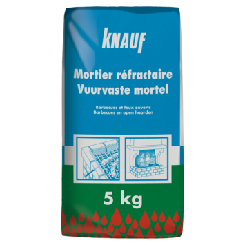 Knauf Vuurvaste mortel zak 5 kg