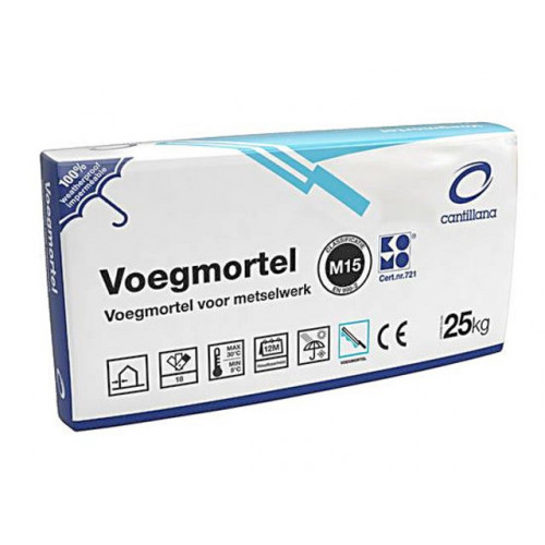 Cantillana Voegmortel met voeghardheid 35 2001 wit PE zak 25 kg