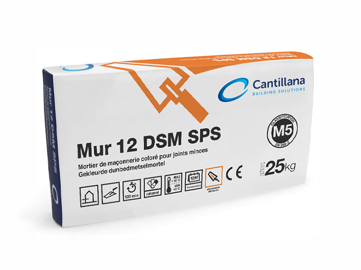 Cantillana Doorstrijkmortel 106 M15 A/B 3012 middengrijs (matig