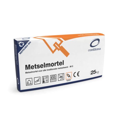 Cantillana Dunbedmortel 106 M15 A/B 4002 extra wit 4 8 mm (SPS matig