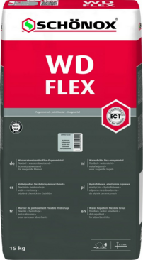 Schonox WD Flex zilvergrijs zak 15 kg  