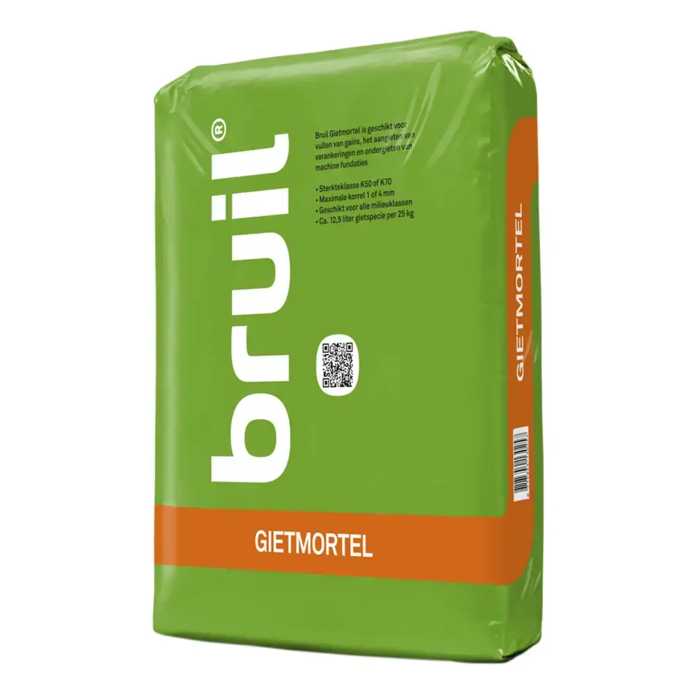 Bruil stelmortel K70 25kg 40zk/pallet in folie