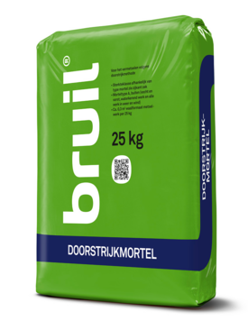 Bruil doorstrijkmortel DS2250 M10 25kg zak/ 48st. pallet 