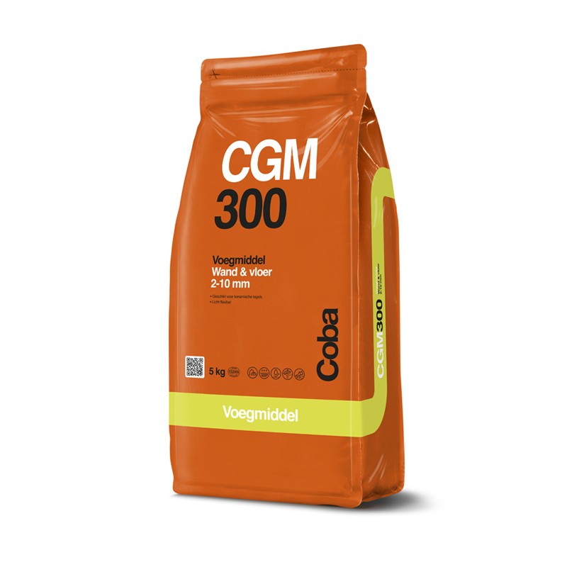 Coba Voegmiddel CGM300 5kg steengrijs wand & vloer (4 st/ds)