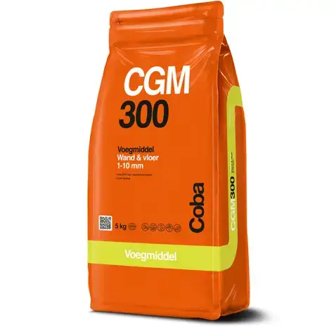 Coba Voegmiddel CGM300 5kg cementgrijs wand & vloer (4 st/ds)