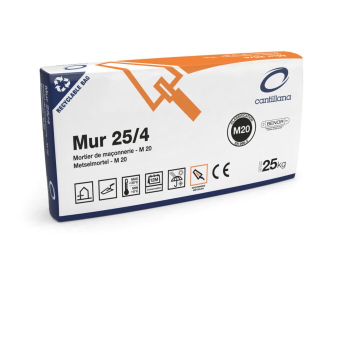 Mur 25/4 PL zak 25 kg