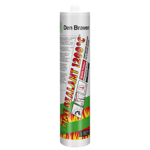 Zwaluw Fire Sealant 1200 zwart koker 310 ml