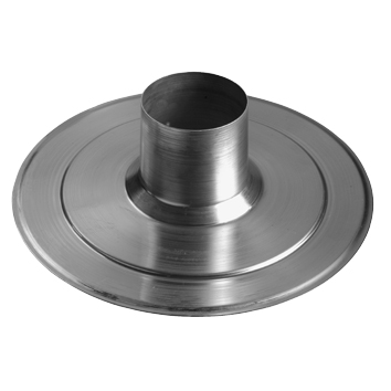 Ubbink Plakplaat ALU 0 gr., Ventub 110 / rioolontspanningspijp 110 mm