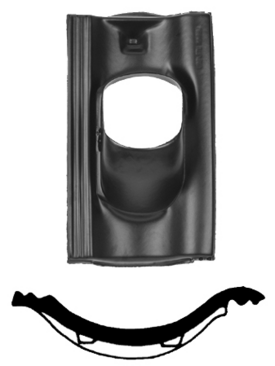 Ubbink Pan Utrechter RBB diam 131 mm 25 45 gr. 1 pans (UTR)