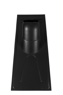 Ubbink Pan universeel voor rieten daken diam 131 mm 25 45 gr. (UR)