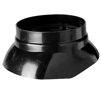 Ubbink Schaal voor Multivent diam 131 mm zwart