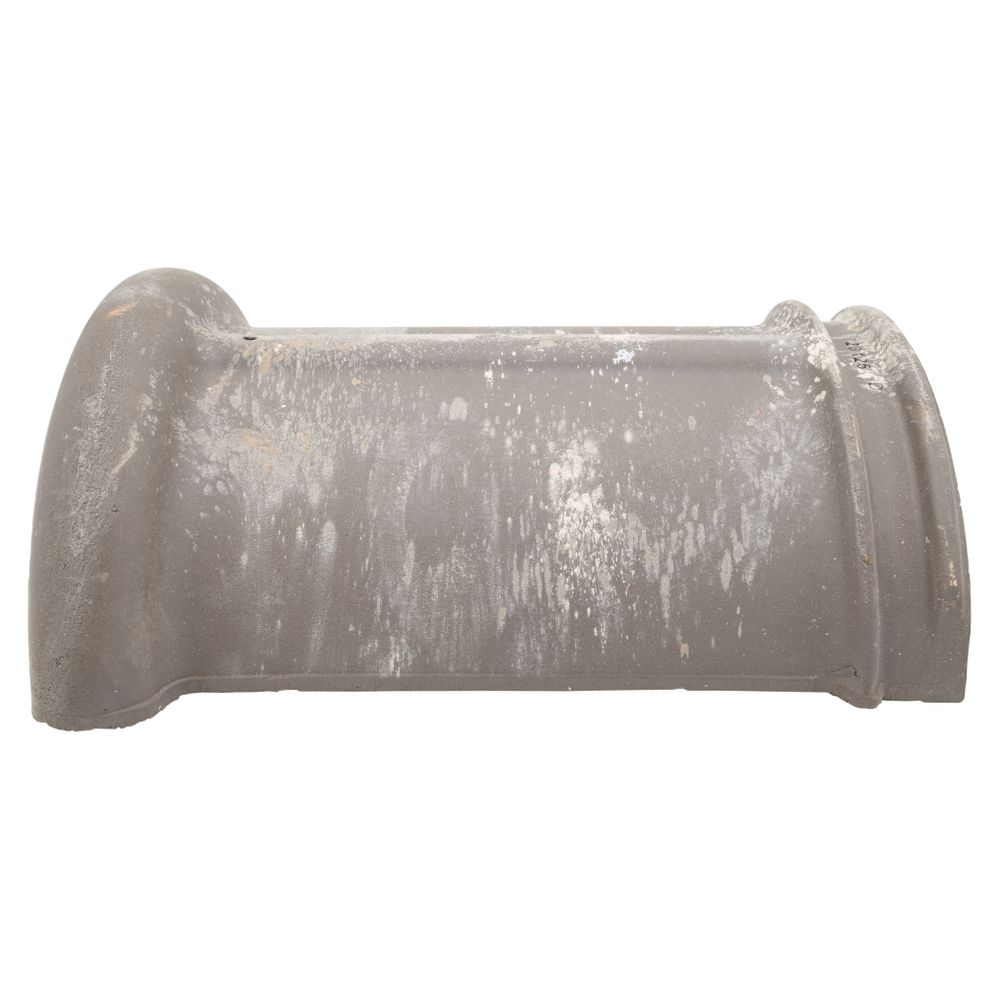 Halfronde vorst 230mm vieilli blauw gesmoord