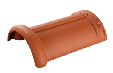 Halfronde vorst 185mm zwart satinet