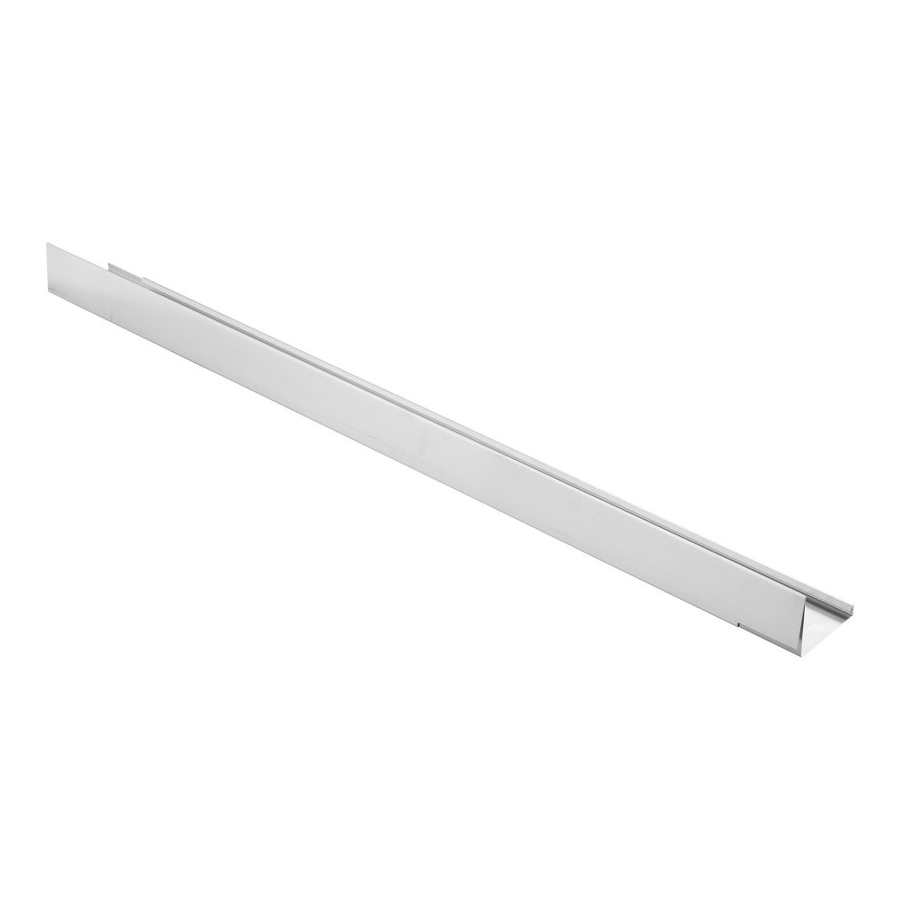 Koppelelement rechts aluminium blank