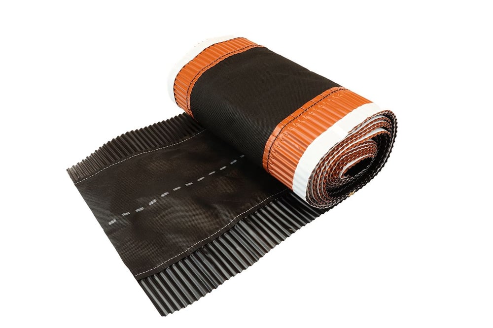 Nedsarol breedte 32 cm butyl 40 mm zwart rol 5 m1
