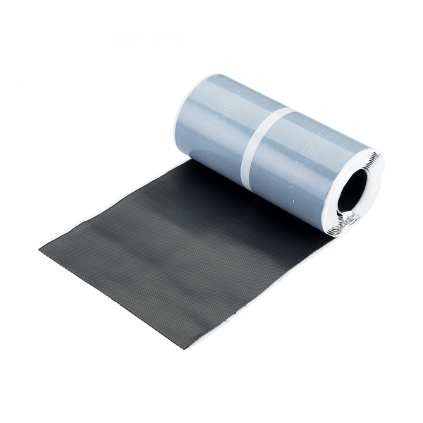 KoraFlex Plus zwart, breedte 300 mm, lengte 5 m
