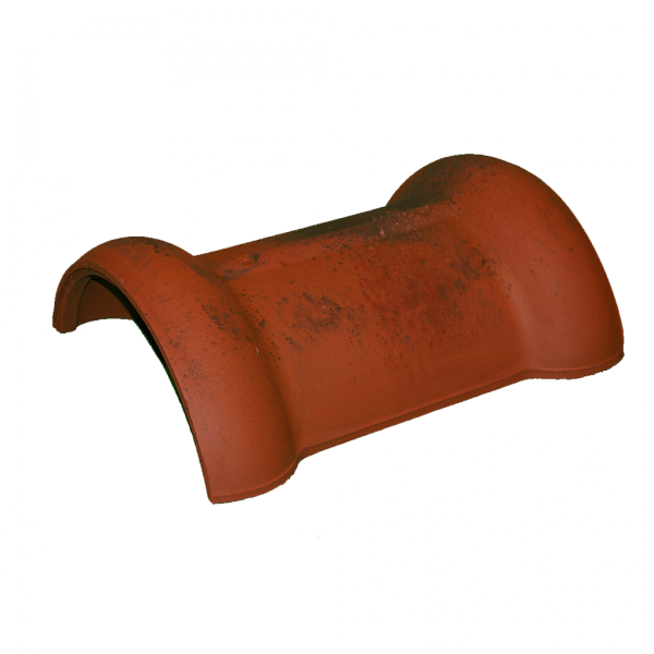 Halfronde vorst Vario met dubbele wel vieilli rood