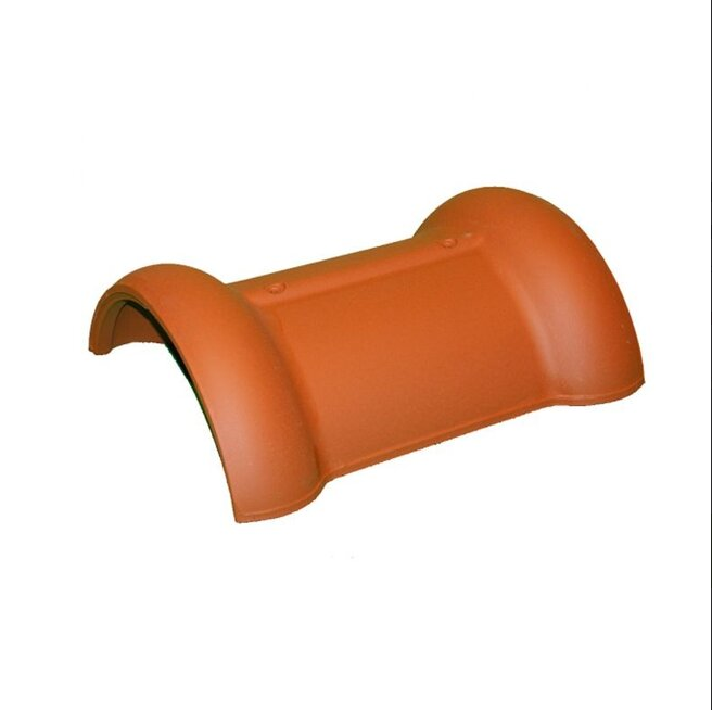 Halfronde vorst Vario met dubbele wel natuurrood+ 11724003