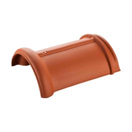 Halfronde vorst Vario rood satinet