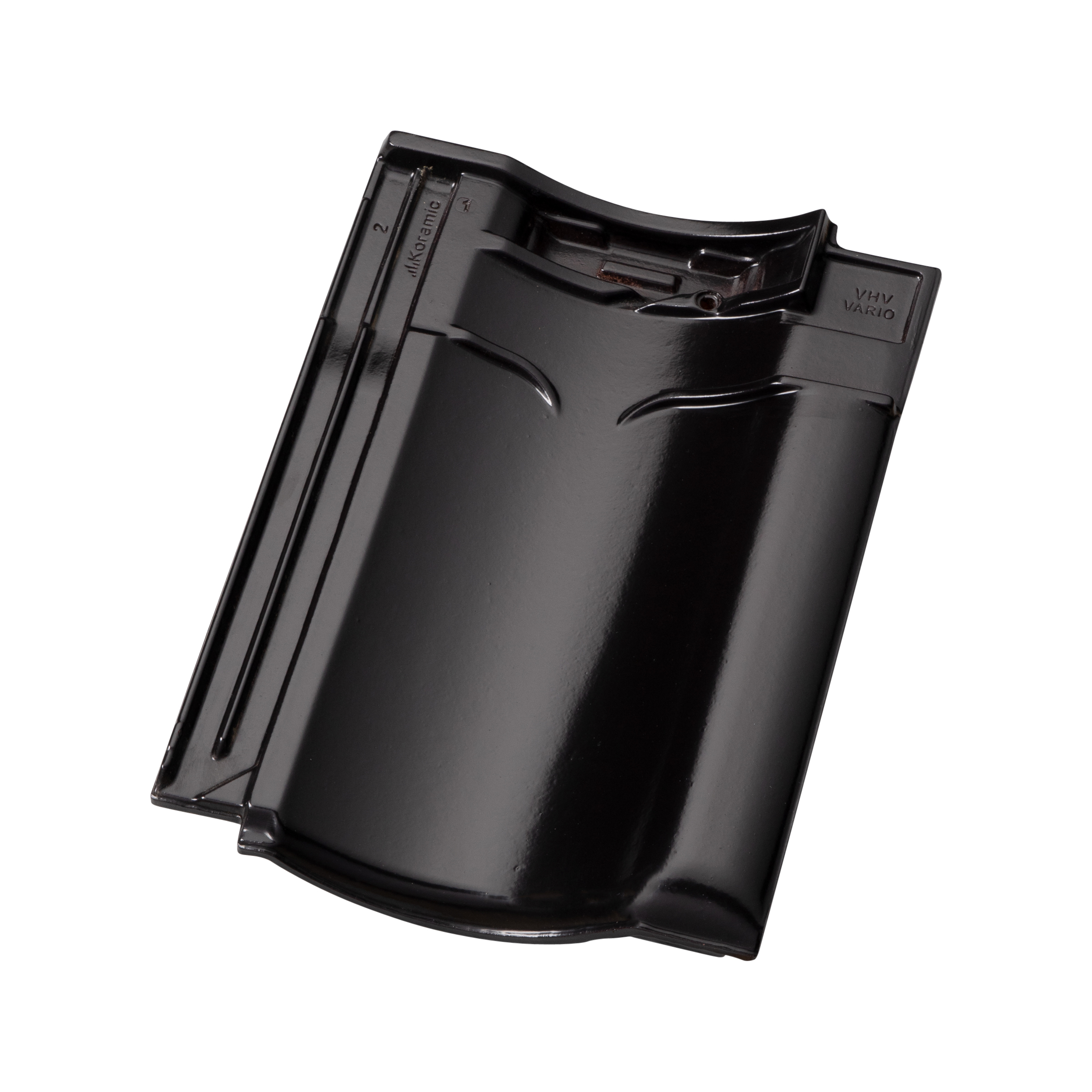 VHV Vario doorvoerkit 125mm matzwart verglaasd