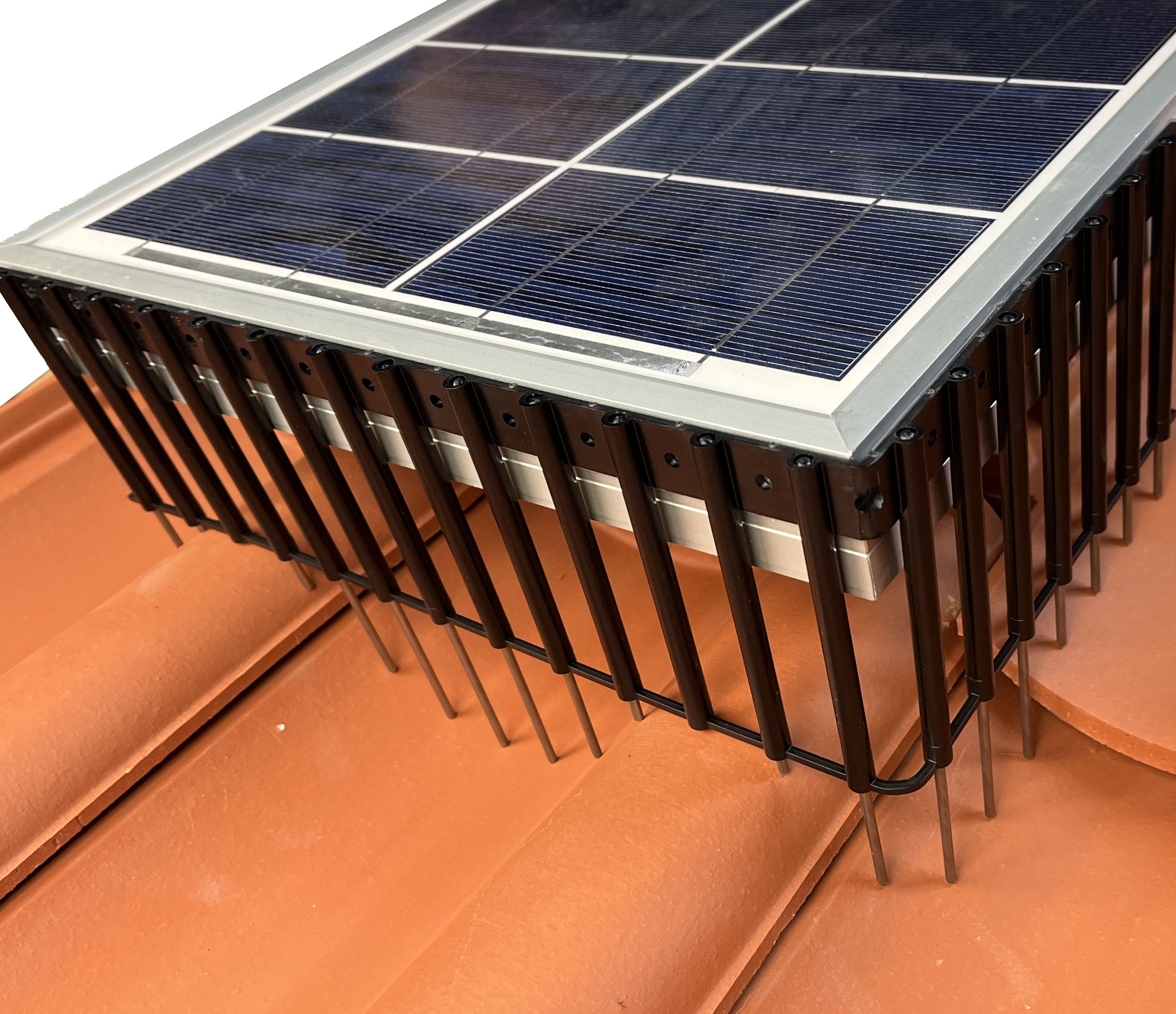 Solar stiXX vogelwering 500x180 mm RVS pinnen in UV stabiel Polycarbo.