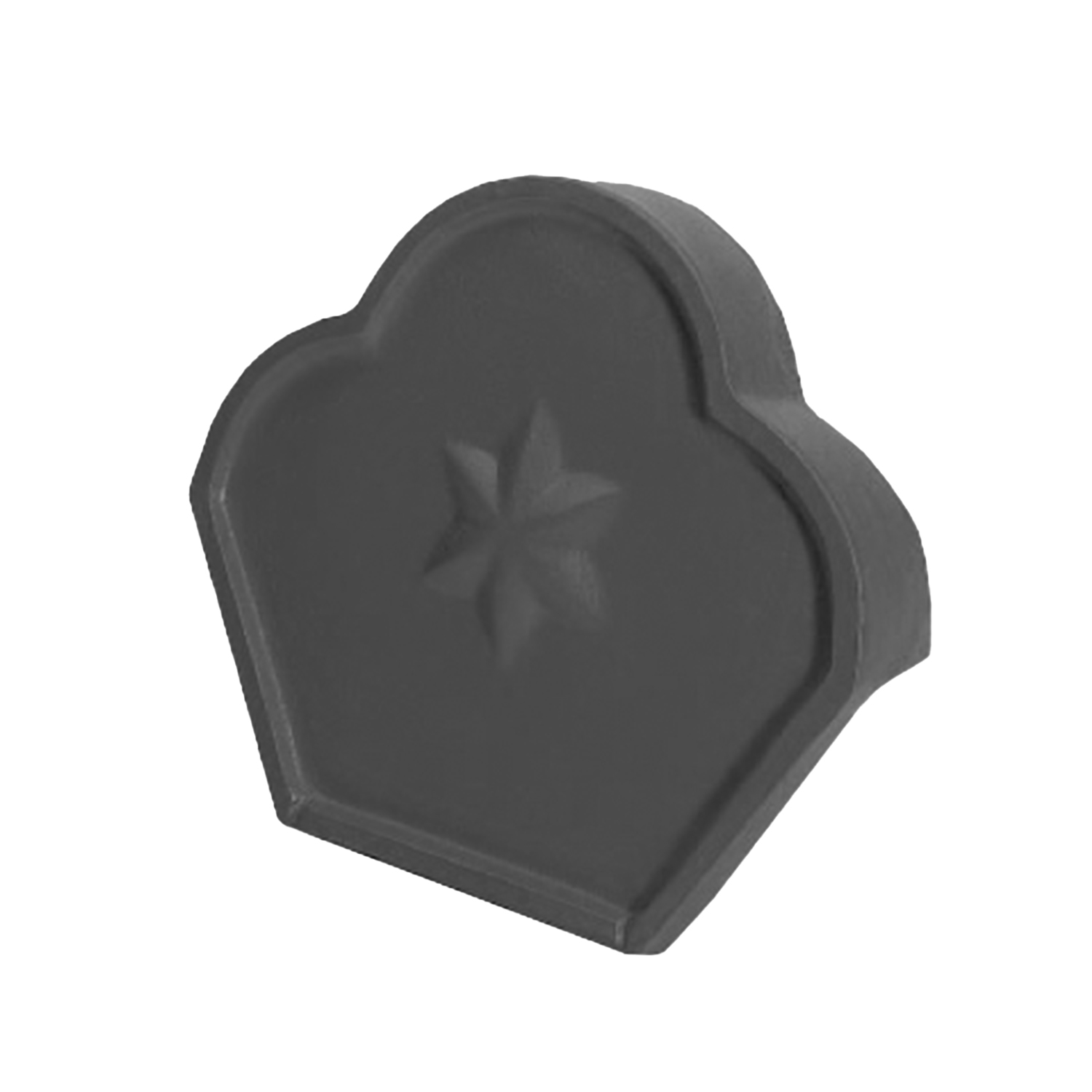 Roben Klaverblad eind siervorsplaat basalt