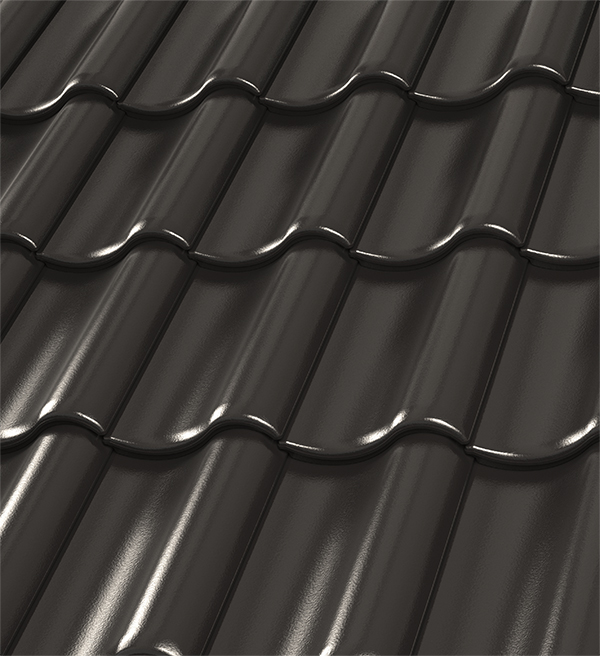 Roben Milano gevelpan rechts zwart ca. 2,8 st/m2