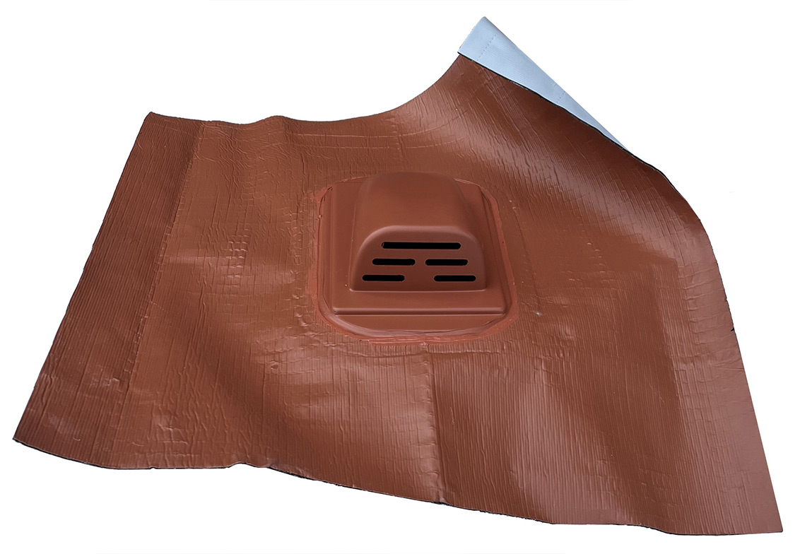 LV 50 rioolontluchting 15-90gr. rood met aansl. diam. 110 mm