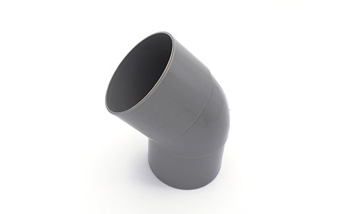 Bochtverj. verpakt wit 45 80mm