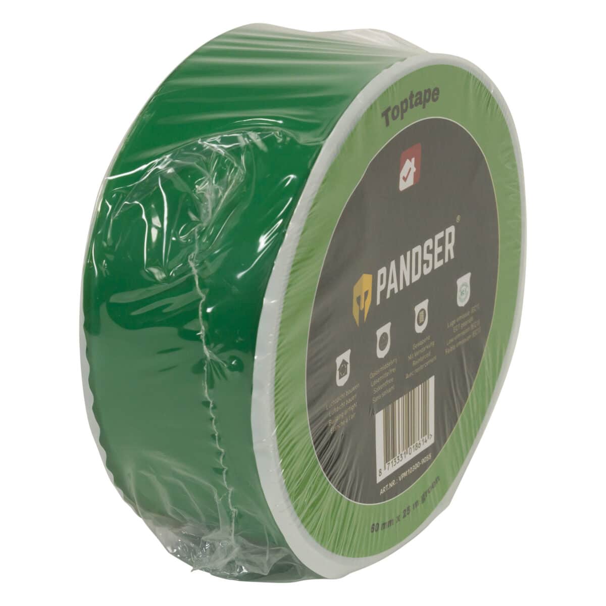 ProfPartner Pandser Toptape transparant 0,06 X 25 M1 10 rol/ds