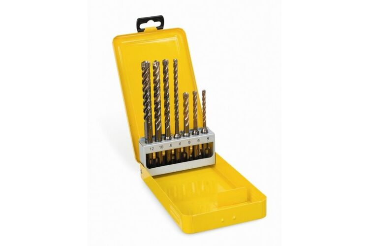 Cassette 7-delig SDS+ xlr (5, 6x2,8x2, 10, 12mm) DT8976-QZ
