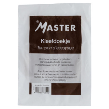 Master kleefdoekje 40x80mm
