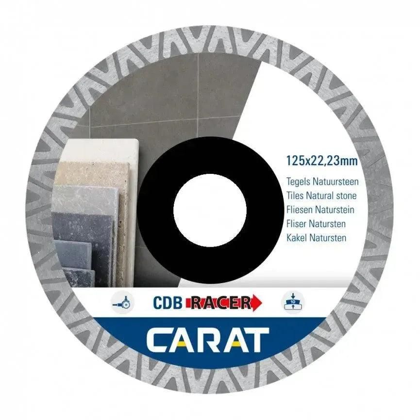 Carat Diamantzaag tegels/nat.steen diam. 115x22,23 mm, CDBM Racer