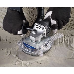 Carat Dustprotect transparant stofkap slijpkop diam. 125