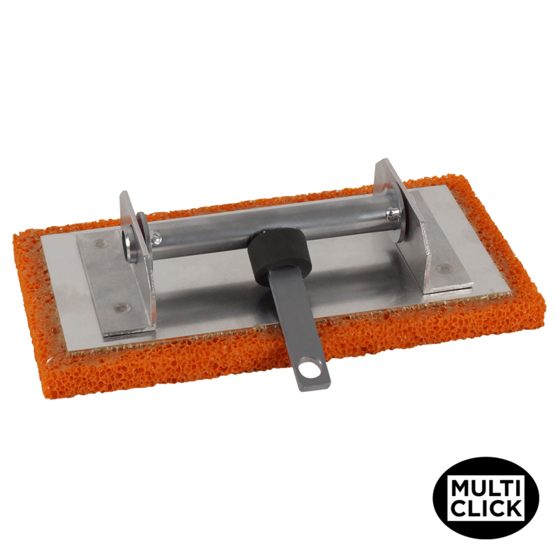 SP Multi Click schuurspons aluminium 410x210x18 mm z. steel