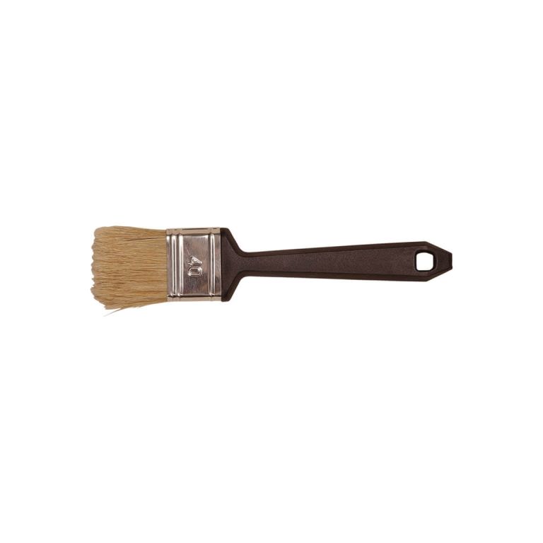 CP platte kwast wegwerp wit vark haar 30