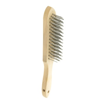 CP staalborstel gietstl hout 5 rijen FSC