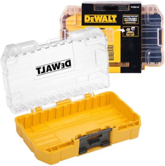 TOUGH CASE klein+TicTac leeg + 25mm 7st houder x2 + 57mm 7st houder x2